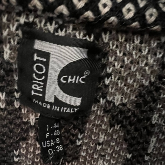 Rare Real fur Tricot chic sweater jacket - Picture 7 of 10